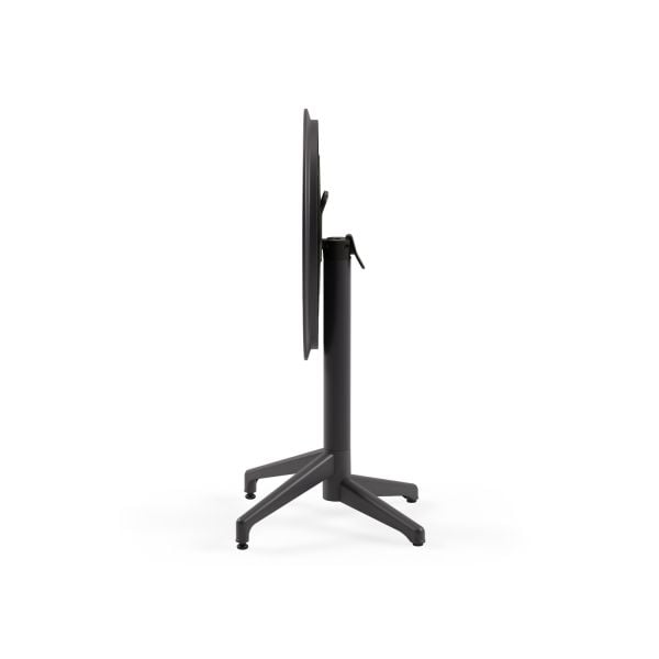 Antrasit Katlanabilir Yuvarlak Bahçe Masası 60 cm