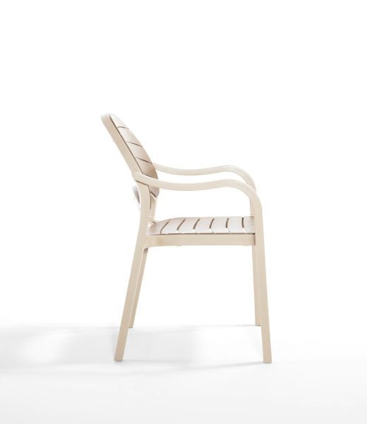 Cappucino Tatlı Kahve Bahçe Masa Sandalye Takımı 6 Kişilik