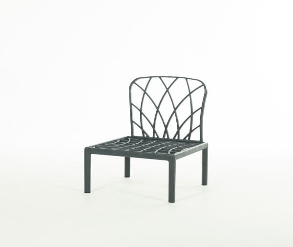 Antrasit Bej Minderli Dış Mekan Bahçe Koltuğu