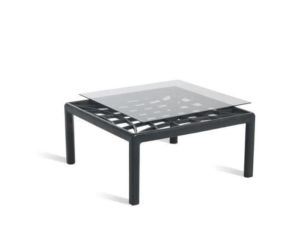 Antrasit Bej Minderli 4 Kişilik Sehpalı Bahçe Koltuk Takımı