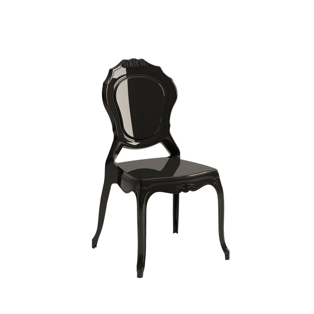 Siyah Otel Düğün Nişan Organizasyon Sandalyesi