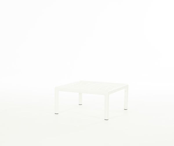 Beyaz Gri Minderli 4 Kişilik Sehpalı Bahçe Koltuk Takımı