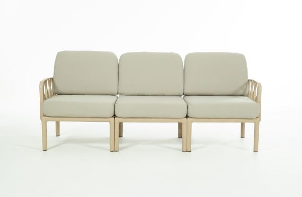 Cappucino Bej Minder 5 Kişilik Sehpalı Bahçe Koltuk Takımı