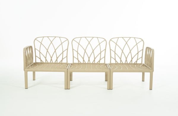 Cappucino Bej Minder 5 Kişilik Sehpalı Bahçe Koltuk Takımı