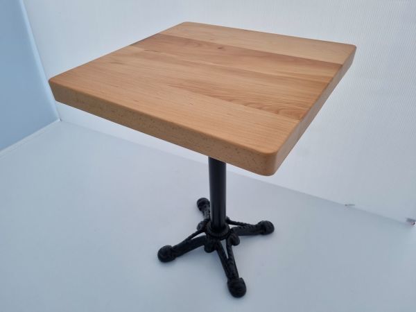 Kayın Kütük Cafe Masa 60x60.cm
