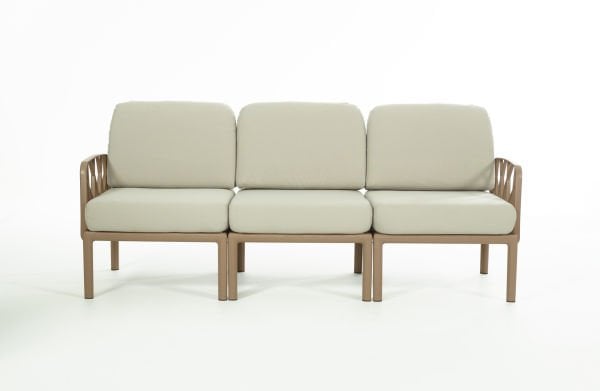 Çöl Kahvesi Bej Minder 5 Kişilik Bahçe Koltuk Takımı