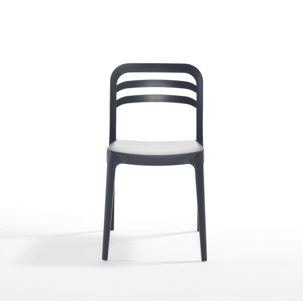 Antrasit 4 Kişilik 80x80 cm Masa Sandalye Takımı İç ve Dış Mekan Kullanımı İçin