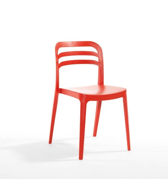 Kırmızı 4 Kişilik 80x80 cm Dış Mekan Bahçe Masa Sandalye Takımı