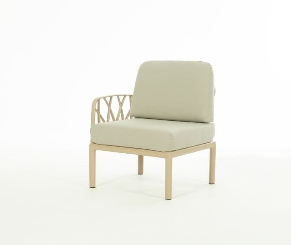 Cappucino Bej Minder L Köşe Sehpalı Bahçe Koltuğu Seti