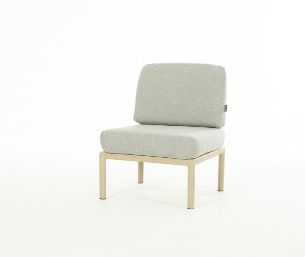 Cappucino Gri Minder L Köşe Sehpalı Bahçe Koltuk Takımı