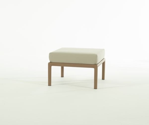 Çöl Kahve Bej Minder L Köşe Sehpalı Bahçe Koltuk Seti