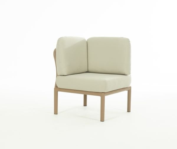 Çöl Kahve Bej Minder L Köşe Sehpalı Bahçe Koltuk Seti