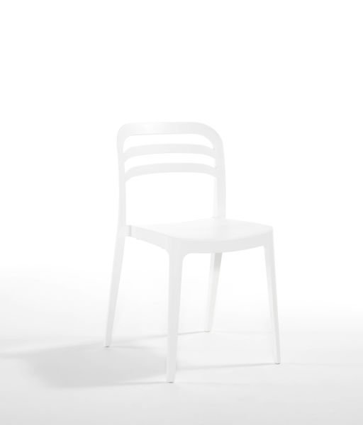 Beyaz 4 Kişilik 80x80 cm Bahçe Masa Sandalye Takımı