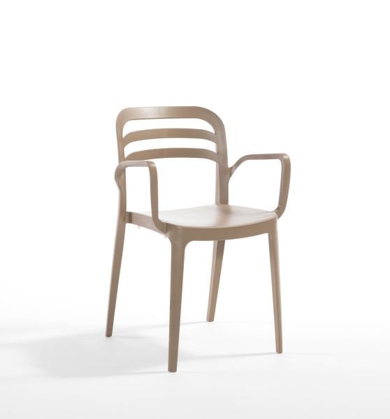 Kum Beji Kollu Bahçe Sandalyesi Dış Mekan için Şık ve Dayanıklı Oturma Çözümü