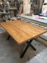 Kütük Masa Açık Ceviz 75x140.cm