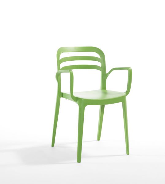 Yeşil Dış Mekan Masa Sandalye Takımı 4 Kişilik 80x80 cm