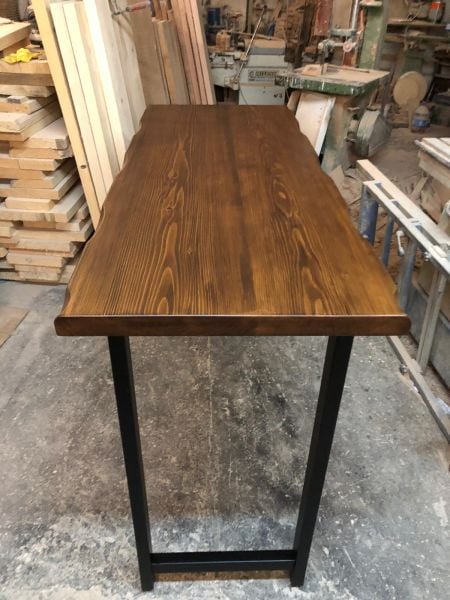 GÖKNAR AĞACI 90X160  YÜKSEKLİK 105.CM BAR MASA ESRA HANIM ÖZEL LİNK   FOTO TEMSİLİDİR