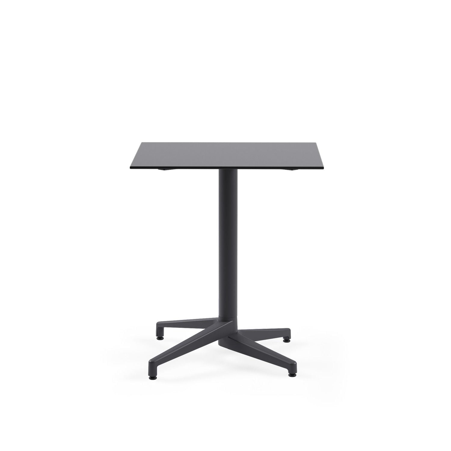 Antrasit Gri Compact Paslanmaz Bahçe Masası 69x69