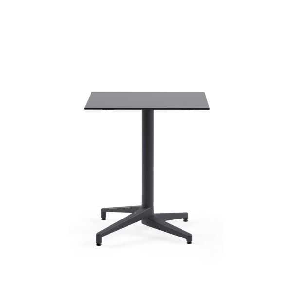 Antrasit Gri Compact Paslanmaz Bahçe Masası 69x69