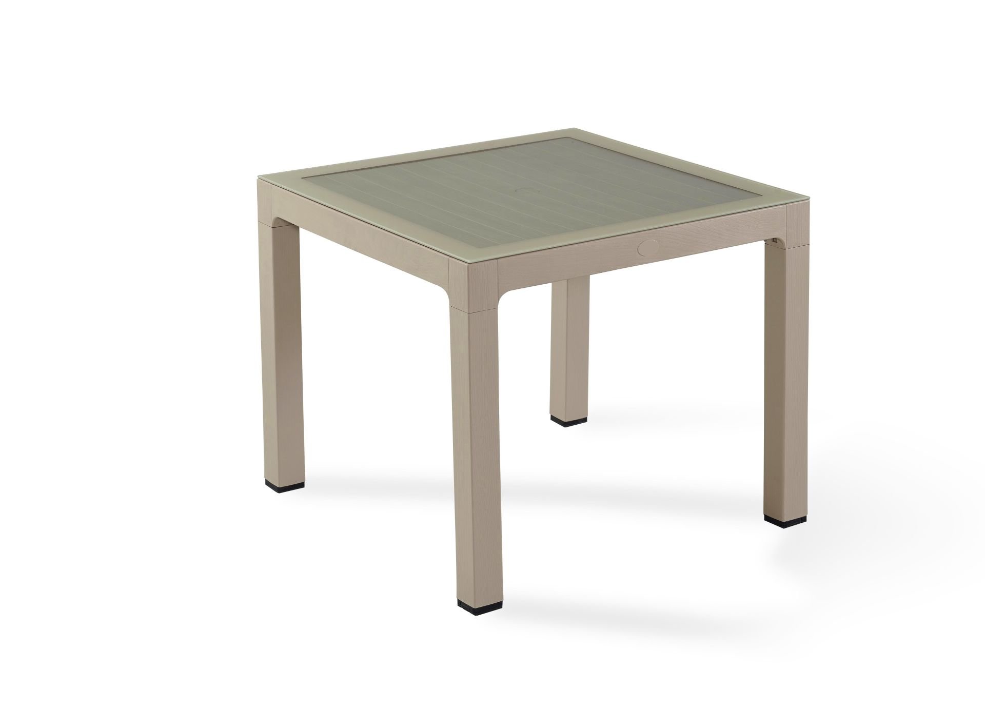 Cappuccino Renkli Bahçe Masası İç ve Dış Mekanlar İçin Uygun Mutfak Otel Restoran Kafe Teras Veranda Balkon Kullanımı