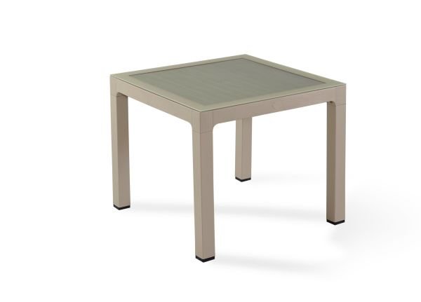 Cappuccino Renkli Bahçe Masası İç ve Dış Mekanlar İçin Uygun Mutfak Otel Restoran Kafe Teras Veranda Balkon Kullanımı