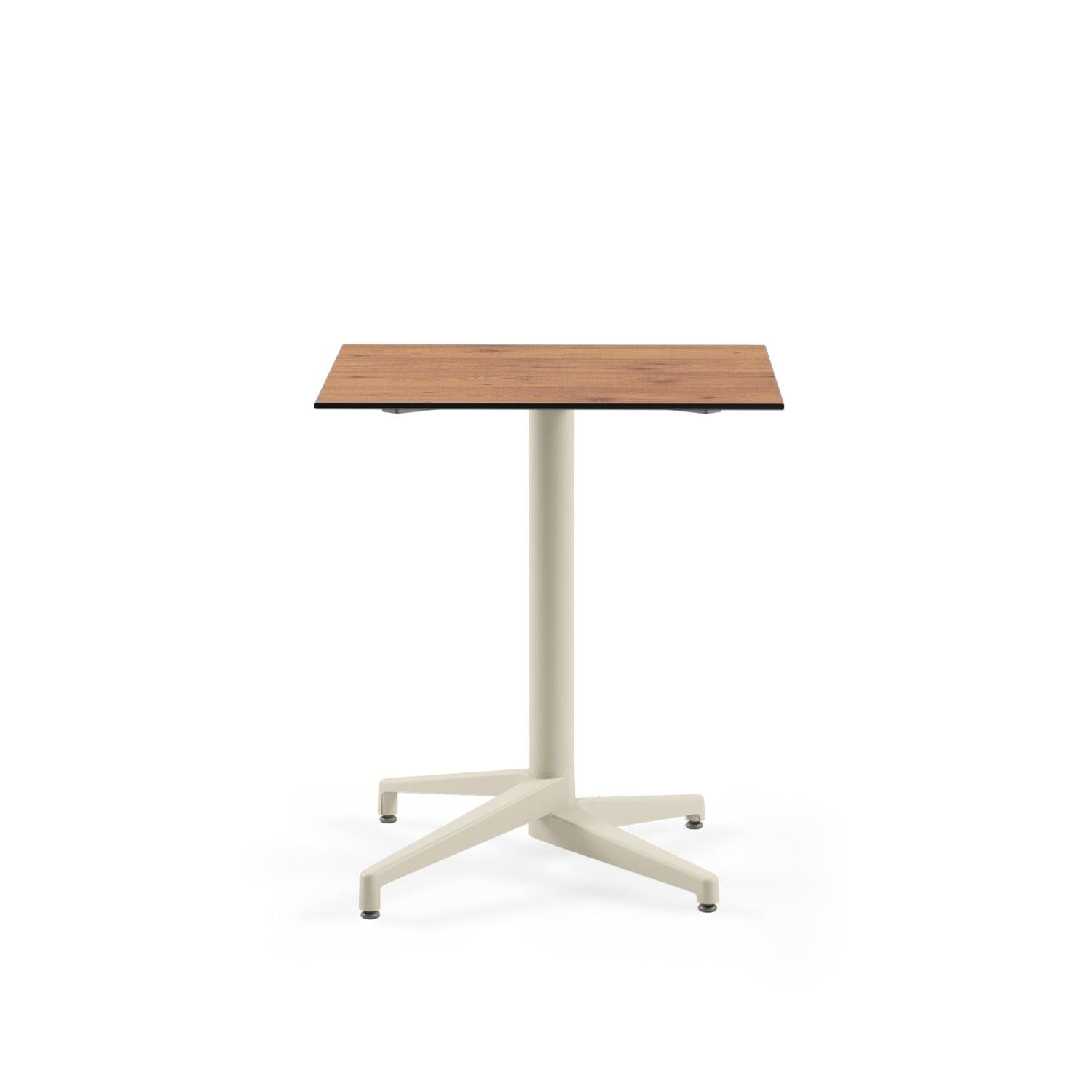 Bej Ayak Novecento Paslanmaz Compact Bahçe Masası