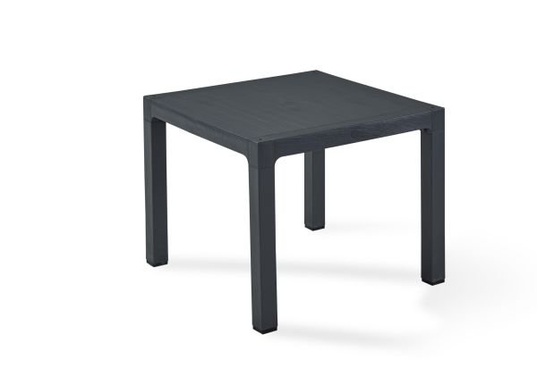 Dış Mekan Bahçe Masası 90x90 cm Kare Plastik Mutfak Otel Restoran Kafe Teras Veranda Balkon İç ve Dış Mekan Kullanımı Uygun