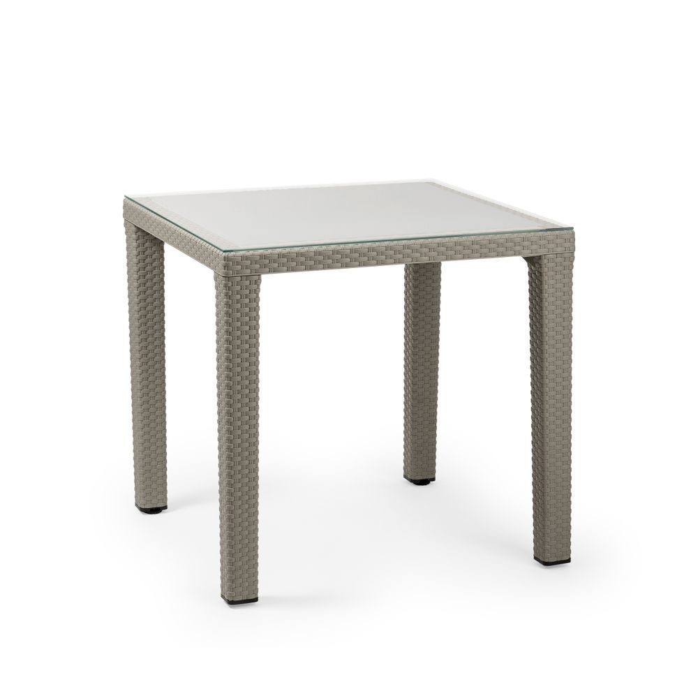 Vizon Renk Dış Mekan Bahçe Masası 80x80.cm