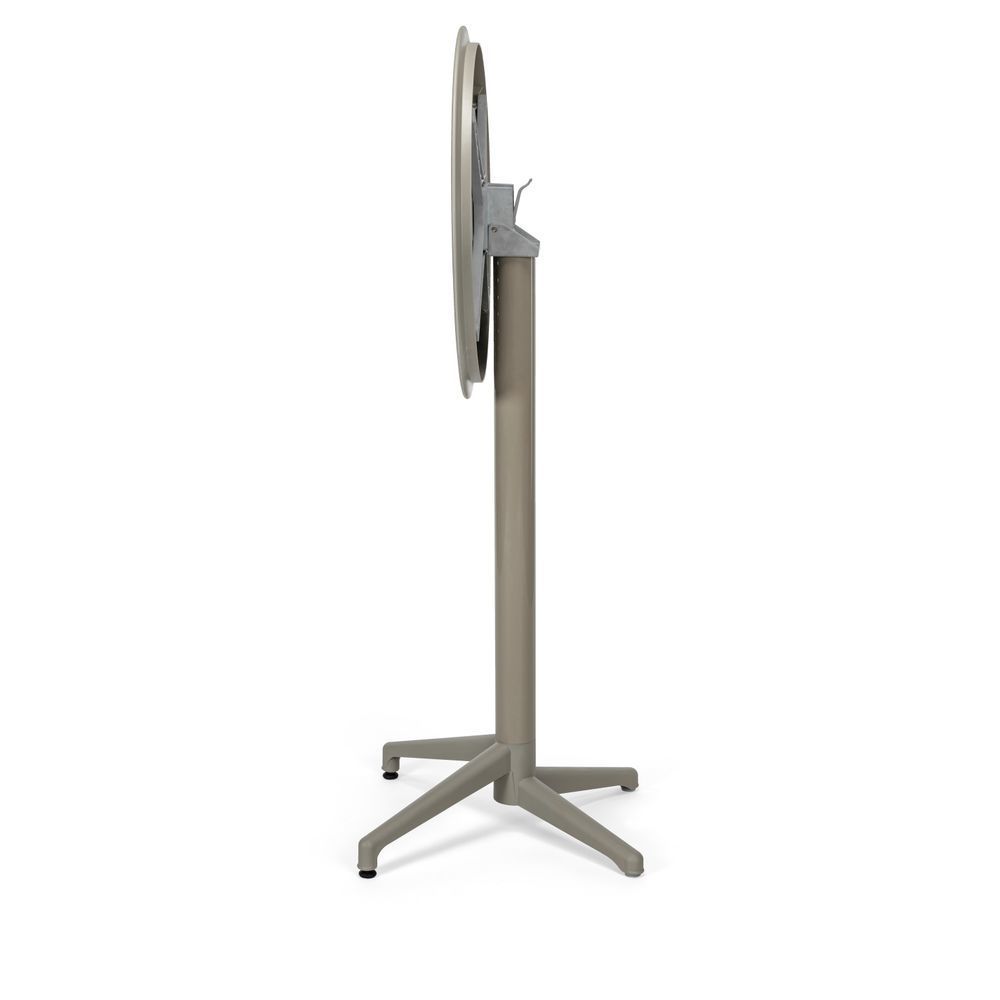 Vizon Rengi Yuvarlak Katlanabilir Bar Masası 60.cm