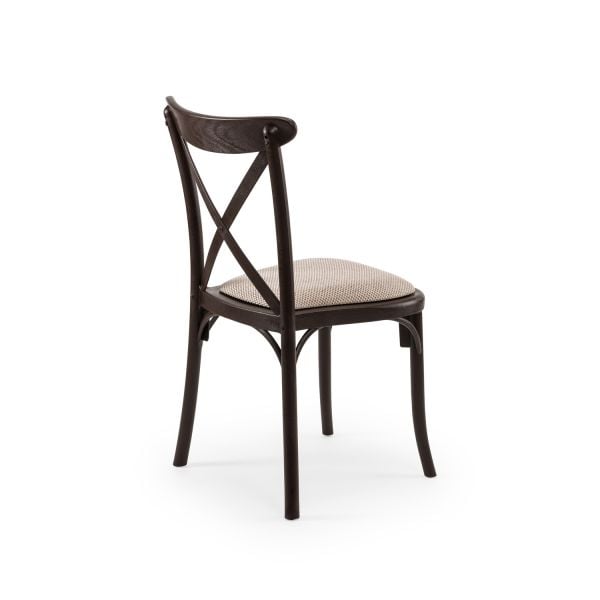 Venge Pedli Kumaş Tonet Plastik Salon Sandalyesi