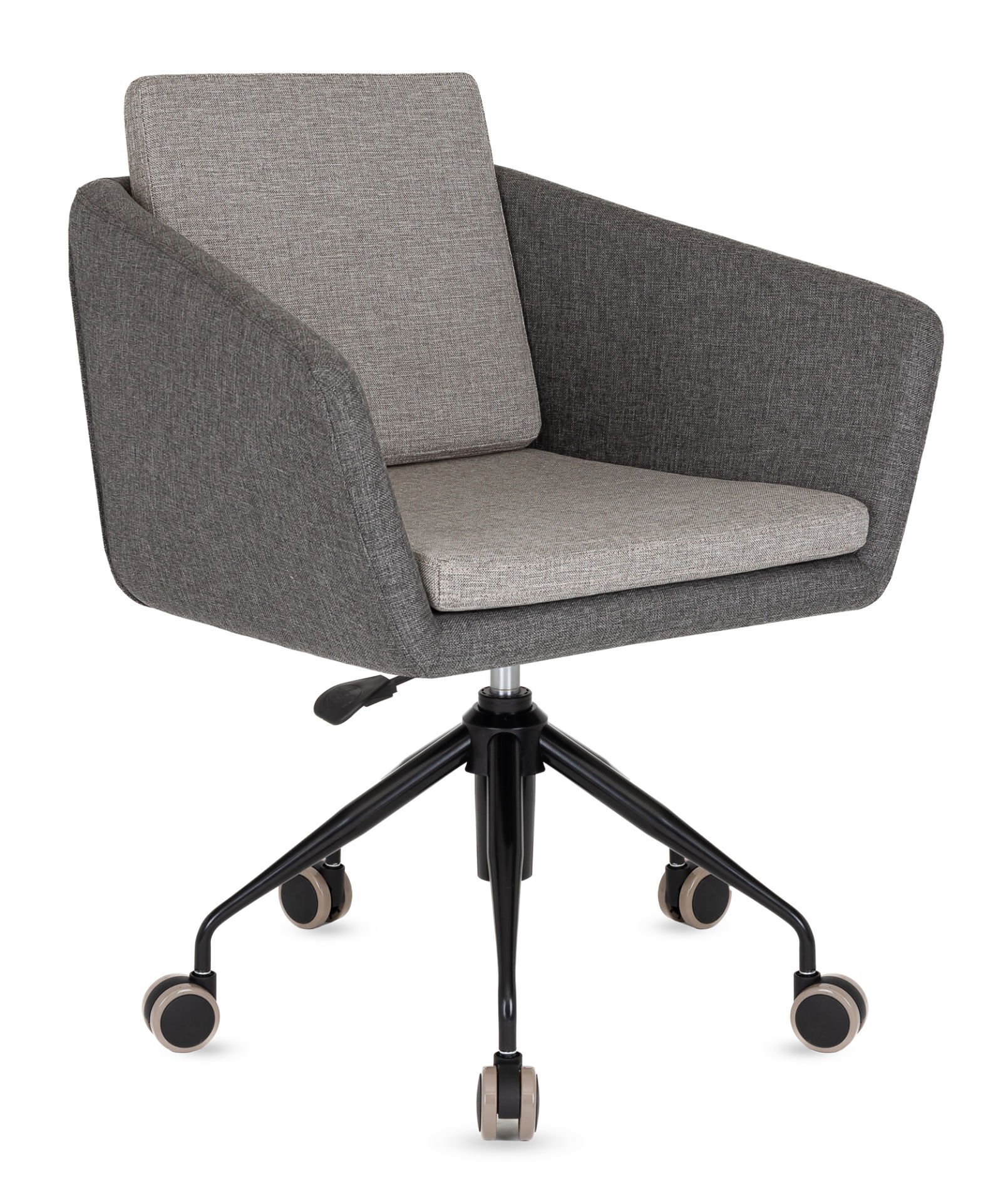 Ateş Ofis Çalışma Koltuğu - Yükseklik Ayarlı, Metal Ahtapot Ayaklı, Ergonomik ve Terletmez Kumaşlı Yönetici Koltuğu