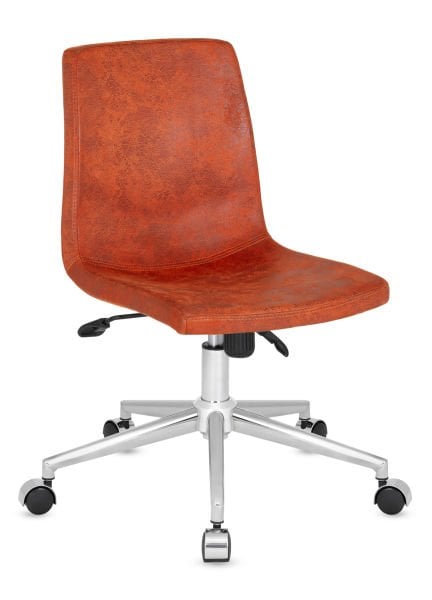 Norm Deri Ofis Personel Çalışma Sandalyesi | Yükseklik Ayarlı, Multı Tilt Mekanizma, Krom Yıldız Ayak | Ergonomik ve Şık Ofis Sandalyeleri