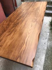 Ceviz Renk Kütük Masa 180x80.cm
