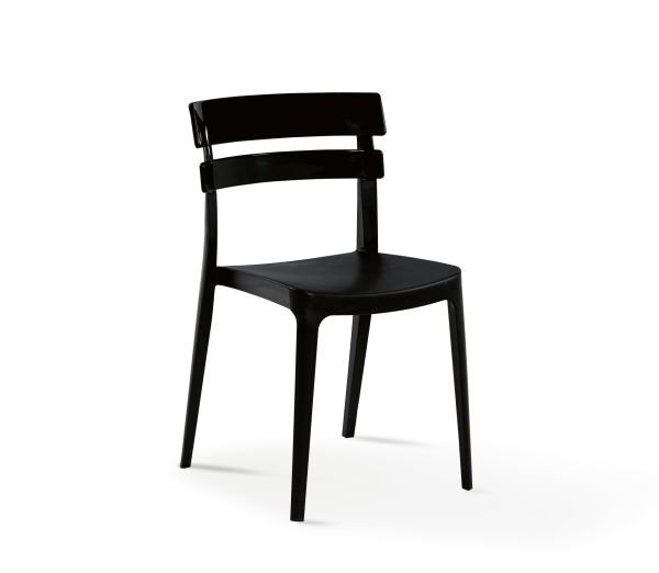 Siyah Bahçe Masa Sandalye Takımı 80x80 cm Kare Tasarım İç ve Dış Mekan Kullanımı İçin Uygun