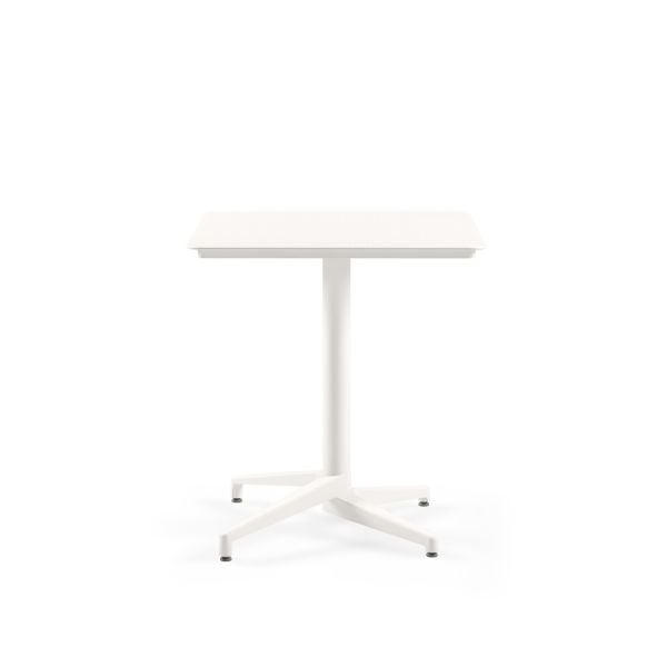 Beyaz Bahçe Masa Sandalye Takımı 2 Kişilik 70x70 Set