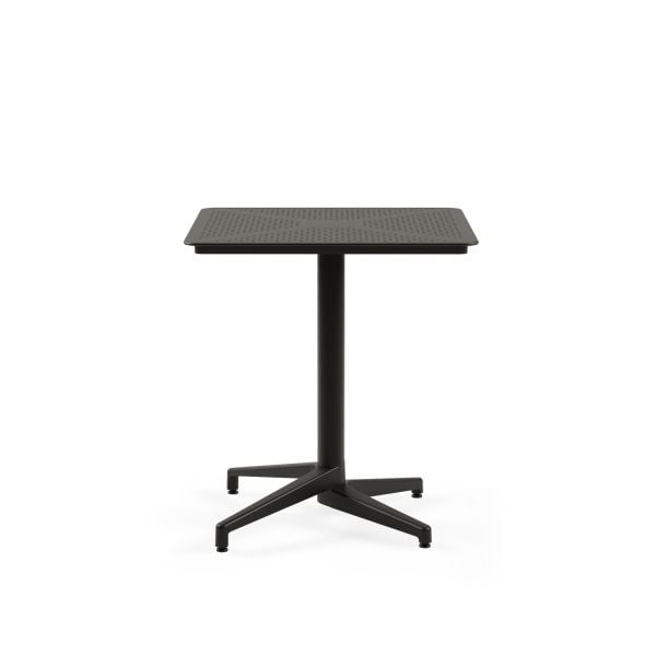 Siyah Bahçe Masa Sandalye Takımı 2 Kişilik 70x70 Set