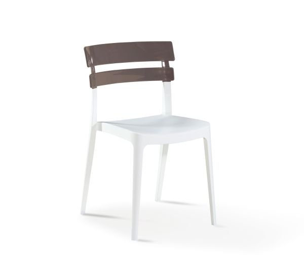 Beyaz Kum Beji Dış Mekan Bahçe Masa Sandalye Takımı Kare 80x80 cm