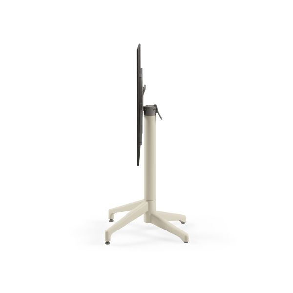 Bej Ayak Novecento Compact Katlanabilir Balkon Masası 60x60