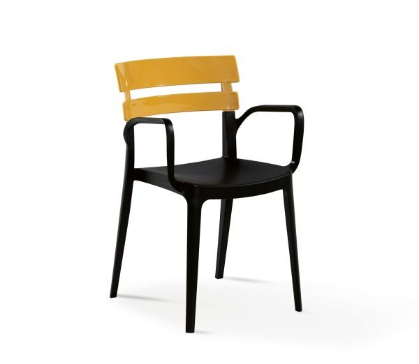 Siyah Hardal Dış Mekan Bahçe Masa Sandalye Takımı 80x80 cm Kare Masa