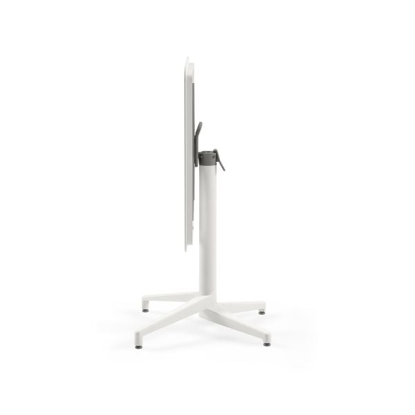 Beyaz 2 Kişilik Katlanır Bahçe Masa Sandalye Takımı 70x70