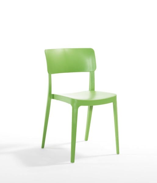 Yeşil Bahçe Sandalyesi Çok Amaçlı İç Ve Dış Mekan Kullanımı için Şık ve Dayanıklı Tasarım