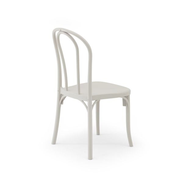 Bej Dış Mekan Bahçe Masa Sandalye Takımı 2 Kişilik 70x70