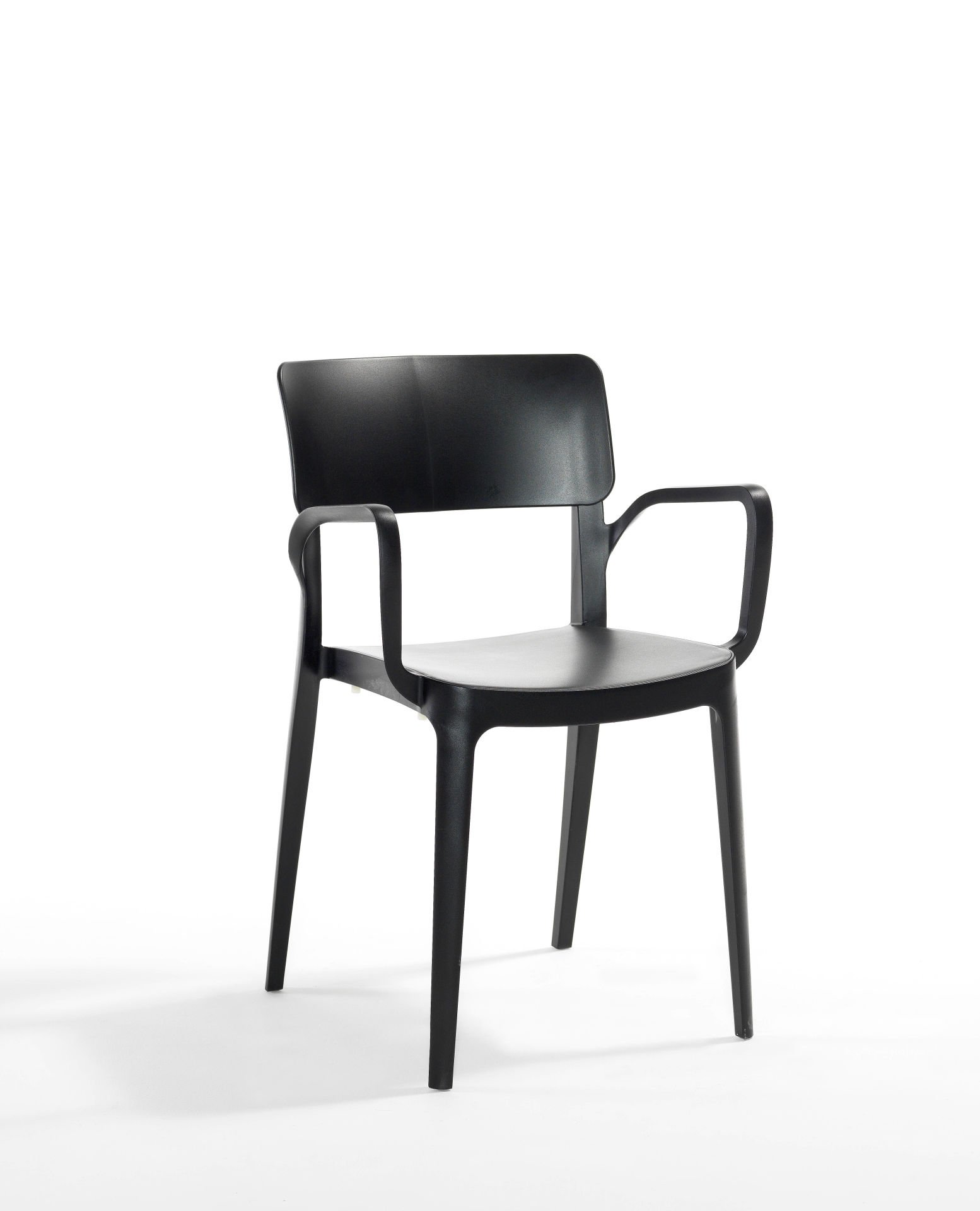 Modern Siyah Dış Mekan Bahçe Sandalyesi İç ve Dış Mekan Kullanımı İçin İdeal