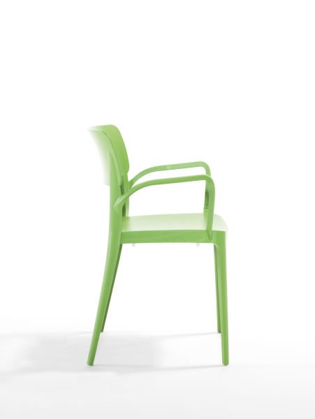 Yeşil Dış Mekan Koltuk - Otel Cafe Bahçe Teras ve Açık Alanlar İçin Şık ve Dayanıklı Çözüm