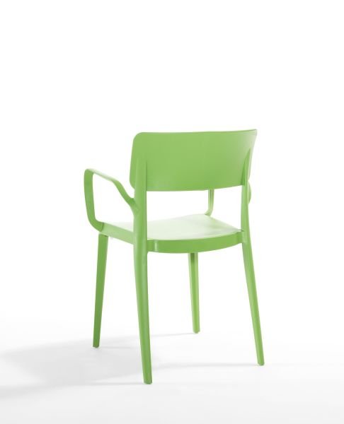 Yeşil Dış Mekan Koltuk - Otel Cafe Bahçe Teras ve Açık Alanlar İçin Şık ve Dayanıklı Çözüm