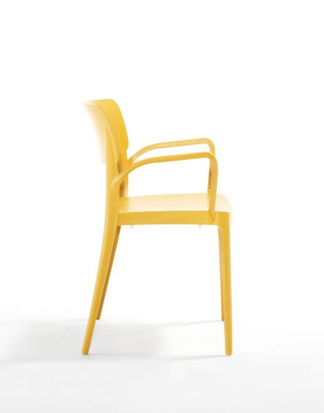 Hardal Renkli Bahçe Sandalyesi: Hem İç Hem Dış Mekanlar İçin İdeal Oturma Çözümü