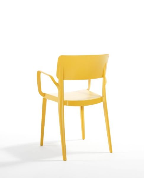 Hardal Renkli Bahçe Sandalyesi: Hem İç Hem Dış Mekanlar İçin İdeal Oturma Çözümü