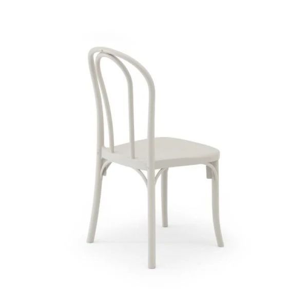 Bej Bahçe Masa Sandalye Takımı 2 Kişilik Yuvarlak 60 cm