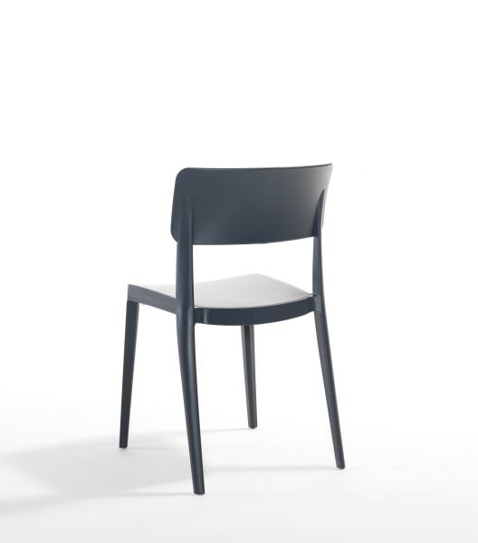 Antrasit Renkli Dış Mekan Bahçe Masa Sandalye Takımı 80x80 cm Kare Tasarım Ev Bahçe Kafe ve Restoran Kullanımına Uygun Şık ve Dayanıklı Seçenek