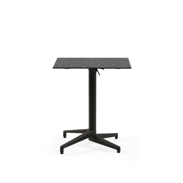 Terrazzo Desenli Katlanır Compact Cafe Masası 69x69